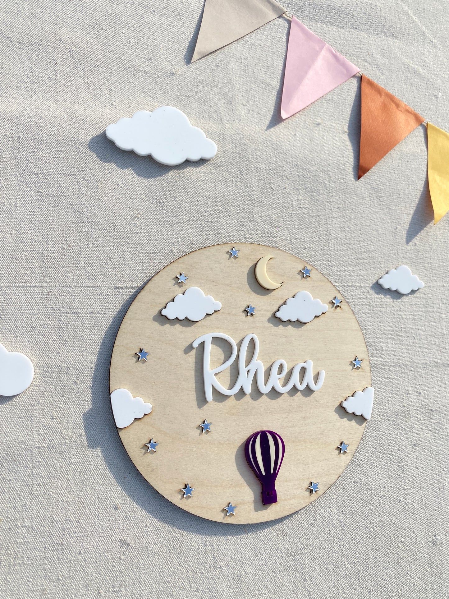 Name card || Balloon Theme