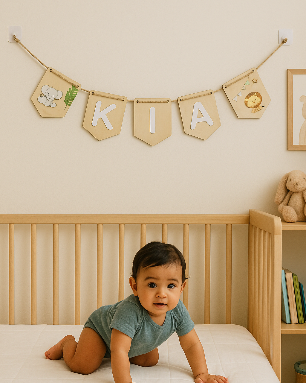 Baby Name Bunting