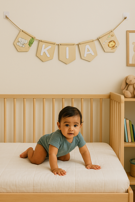 Baby name bunting | Jungle Theme