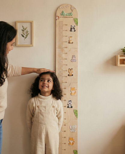 Growth chart Jungle safari theme