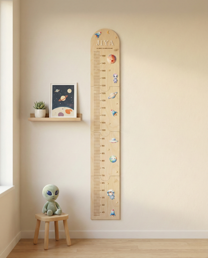 Growth chart Space theme