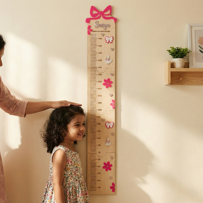Growth chart Bow theme