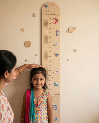 Growth chart Space theme