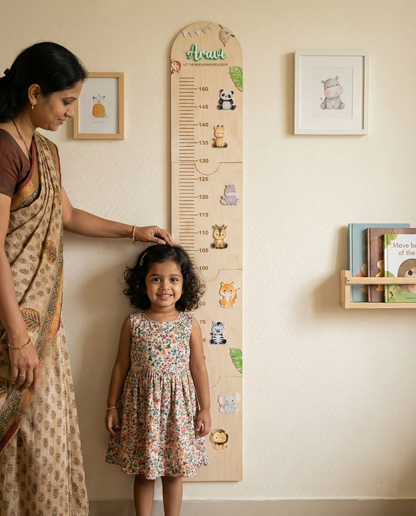 Growth chart Jungle safari theme