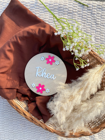 Name card || Daisy Theme