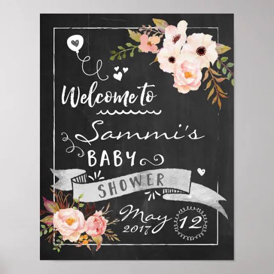 Birthday Chalkboard Poster | Jungle theme