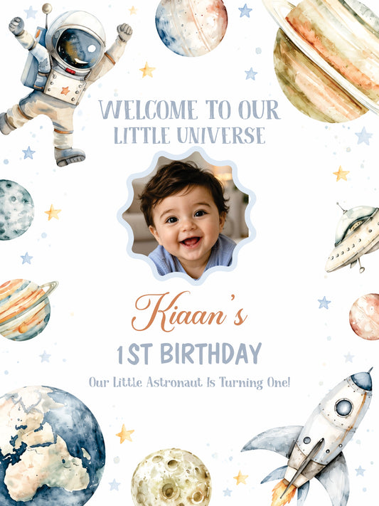 Birthday Welcome Board  Theme 8